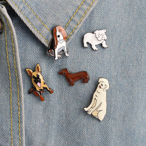 new arrival enamel cartoon pet dog brooches pins button shirts lapel bag corsage badge women girl jewelry, Gray 
new arrival enamel cartoon pet dog brooches pins button shirts lapel bag corsage badge women girl jewelry, Gray