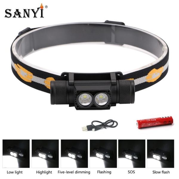сани 3w xm-l2 led фара mini белый свет usb зарядка 18650 фара факел лба для кемпинга рыбалка охота
сани 3w xm-l2 led фара mini белый свет usb зарядка 18650 фара факел лба для кемпинга рыбалка охота