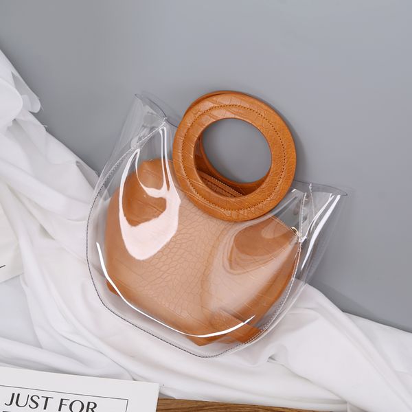 small round bag women 2020 new ins fashion advanced sense transparent jelly bag chic beach handle mother
small round bag women 2020 new ins fashion advanced sense transparent jelly bag chic beach handle mother
