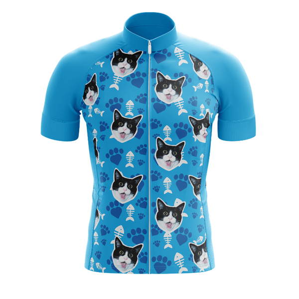 hirbgod new funny cat print cycling jersey men cartoon blue short sleeve bike shirt cute fishbone cat footprints bike wear,mt353, Black;red
hirbgod new funny cat print cycling jersey men cartoon blue short sleeve bike shirt cute fishbone cat footprints bike wear,mt353, Black;red