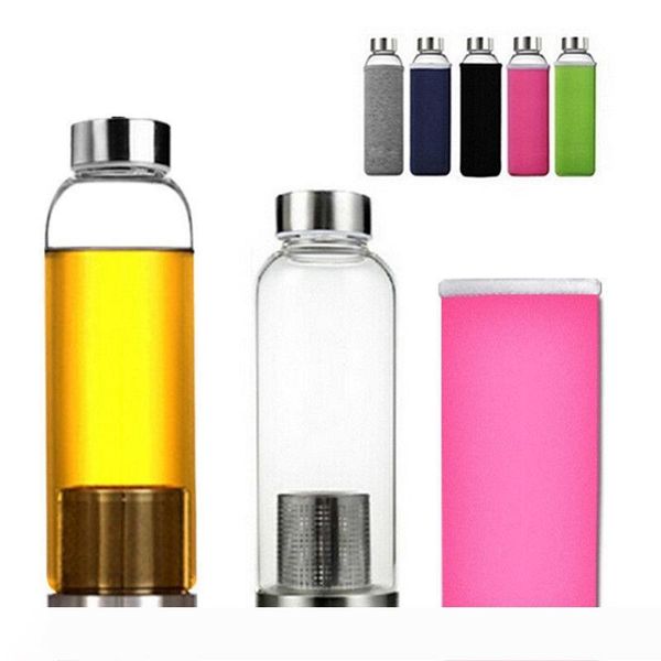 550ml bpa glass sport water bottle with tea filter infuser protective bag outdoor travel car cups ljja663
550ml bpa glass sport water bottle with tea filter infuser protective bag outdoor travel car cups ljja663