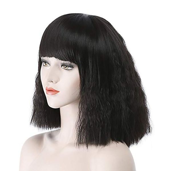 new products exploded lovely european and american wigs liu hai black lady short curly rose net wig manufacturers spot wholesale
new products exploded lovely european and american wigs liu hai black lady short curly rose net wig manufacturers spot wholesale