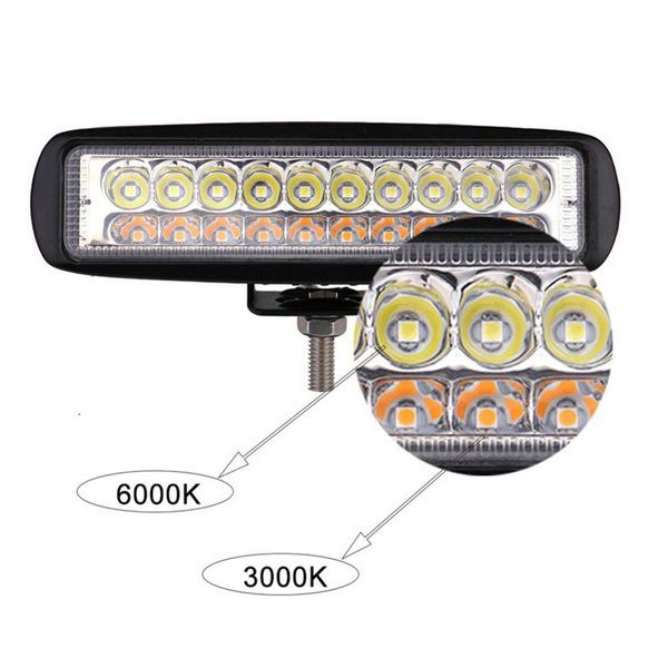 2pcs 6 inch 60w drl led yellow-white work light 10-30v 4wd 12v for off road truck bus boat fog light daylight auto car led
2pcs 6 inch 60w drl led yellow-white work light 10-30v 4wd 12v for off road truck bus boat fog light daylight auto car led