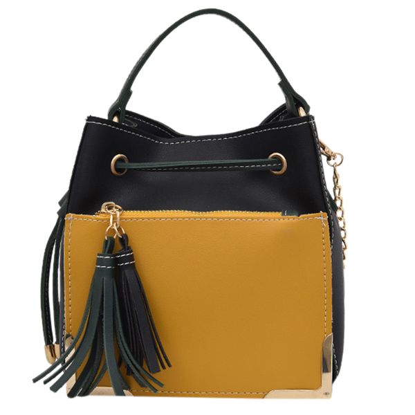 2019 handbag women's fashion bucket bag color stitching shoulder bag commute messenger dropshipping sac main femme
2019 handbag women's fashion bucket bag color stitching shoulder bag commute messenger dropshipping sac main femme