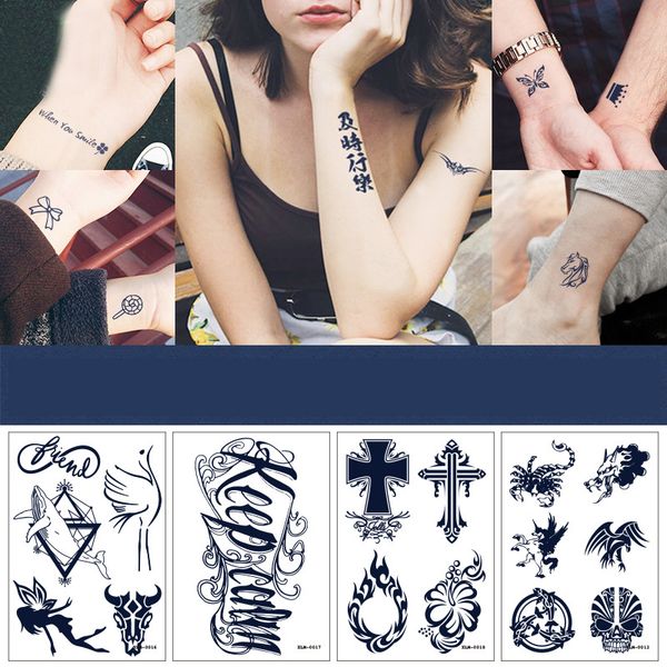 hand-painted tattoo stickers waterproof long-lasting tattoos english tattoo cross retro stickers
hand-painted tattoo stickers waterproof long-lasting tattoos english tattoo cross retro stickers
