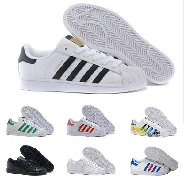 super star casual shoes white hologram iridescent junior men superstars 80s leather sneakers pride women mens trainers size 36-45
super star casual shoes white hologram iridescent junior men superstars 80s leather sneakers pride women mens trainers size 36-45