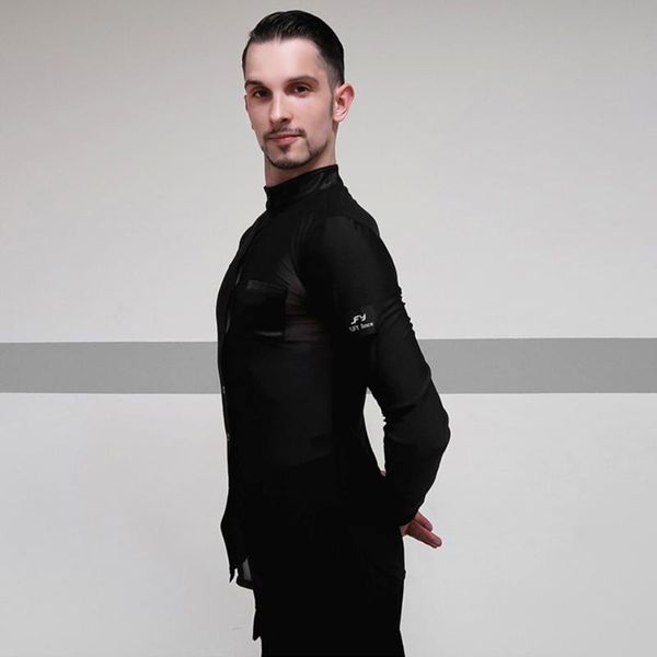 male latin dance dress long sleeve latin dance for man ballroom samba tango chacha dancing performamnce by293, Black;red
male latin dance dress long sleeve latin dance for man ballroom samba tango chacha dancing performamnce by293, Black;red