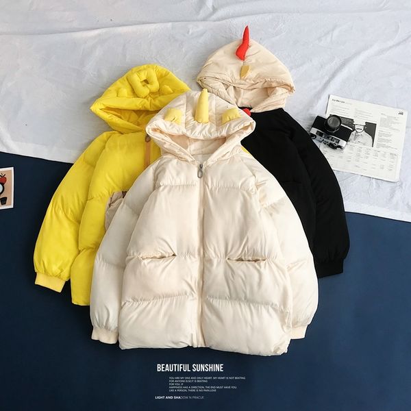 winter jacket men's warm fashion thick parka men hooded coat mens streetwear wild loose cartoon short coat male clothes s, Black
winter jacket men's warm fashion thick parka men hooded coat mens streetwear wild loose cartoon short coat male clothes s, Black
