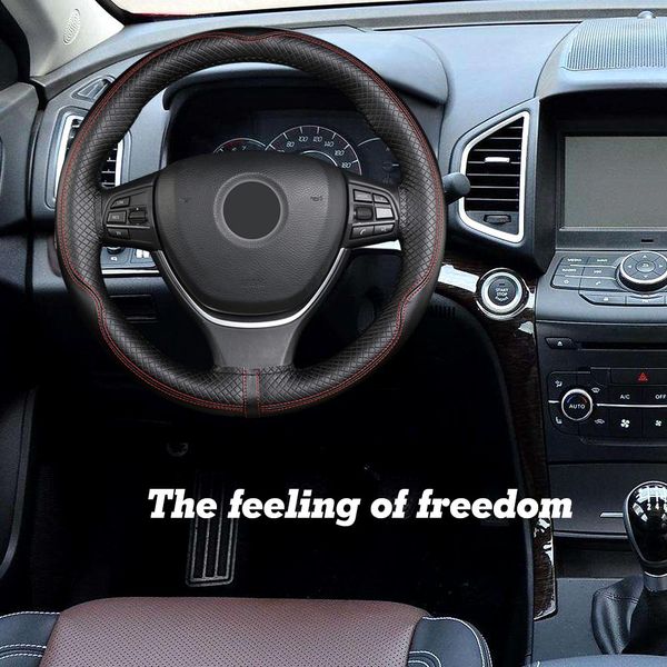 glcc 38cm leather car steering wheel cover skidproof auto steering- wheel cover anti-slip car-styling
glcc 38cm leather car steering wheel cover skidproof auto steering- wheel cover anti-slip car-styling