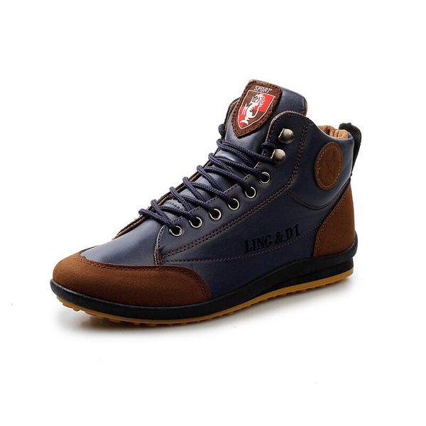 2018 fashion men pu leather boots size 39-44 autumn winter warm cotton ankle boots brand man shoes footwear, Black
2018 fashion men pu leather boots size 39-44 autumn winter warm cotton ankle boots brand man shoes footwear, Black