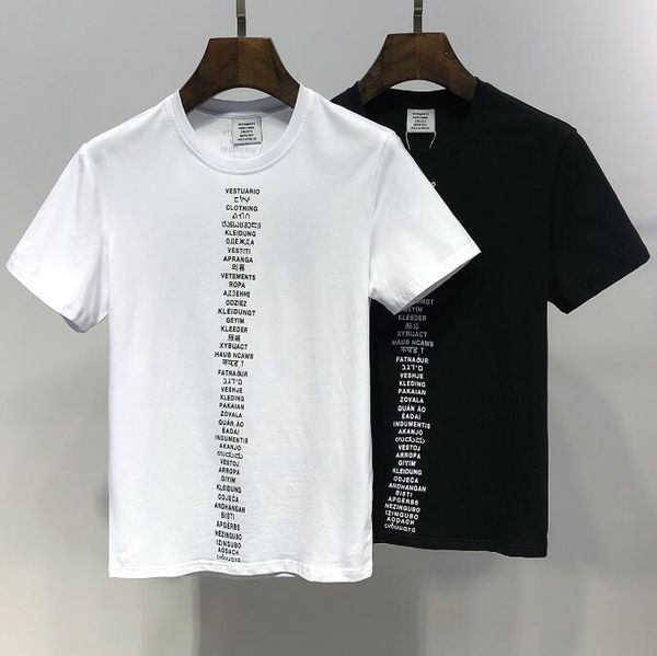 2019 vetements fashion designer t shirt hip hop white mens clothing casual t shirts for men with letters printed t- shirt size, White;black
2019 vetements fashion designer t shirt hip hop white mens clothing casual t shirts for men with letters printed t- shirt size, White;black
