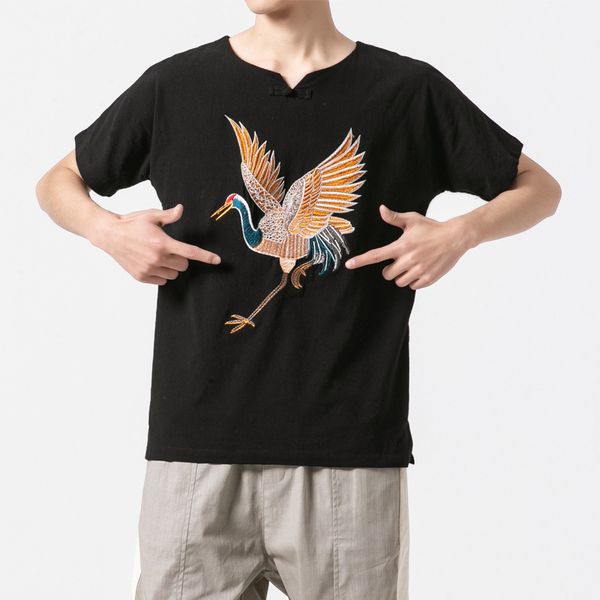 #4522 2019 summer 2019 chinese style vintage hip hop casual linen t shirt men short sleeves plus size 4xl 5xl white/black o neck
#4522 2019 summer 2019 chinese style vintage hip hop casual linen t shirt men short sleeves plus size 4xl 5xl white/black o neck