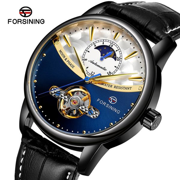 moon phase men automatic mechanical watches clocks brand new luxury forsining tourbillon watches 8179, Slivery;brown
moon phase men automatic mechanical watches clocks brand new luxury forsining tourbillon watches 8179, Slivery;brown