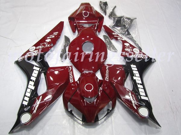 oem quality new abs full fairings kits fit for honda cbr1000rr (2006-2007) cbr1000rr 06 07 bodywork set deep red black
oem quality new abs full fairings kits fit for honda cbr1000rr (2006-2007) cbr1000rr 06 07 bodywork set deep red black