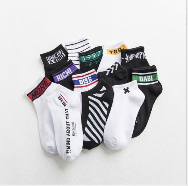 2019 new summer stockings, pure cotton socks, korean skateboarding socks, alphabetic sports socks for men and women, Black
2019 new summer stockings, pure cotton socks, korean skateboarding socks, alphabetic sports socks for men and women, Black