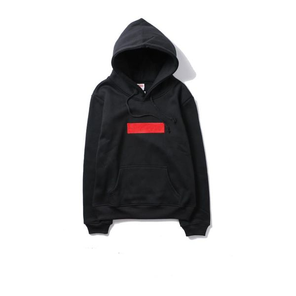 19ss fashion hoodie mens designer brand classic embroidery hoodies red box logo hooded sweater men women sweatshirts pullover, Black
19ss fashion hoodie mens designer brand classic embroidery hoodies red box logo hooded sweater men women sweatshirts pullover, Black