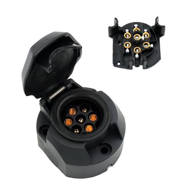 european car 7 hole socket trailer adapter truck interface rv power cord socket waterproof connector 12v
european car 7 hole socket trailer adapter truck interface rv power cord socket waterproof connector 12v