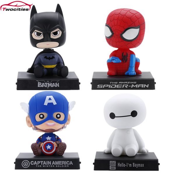 car decoration marvel robot head shaking toy auto dashboard cartoon hero doll ornament car accessories interior gift ornaments
car decoration marvel robot head shaking toy auto dashboard cartoon hero doll ornament car accessories interior gift ornaments