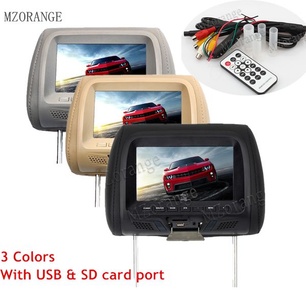 7 inch car pillow monitor tft-led screen pillow monitor with av usb sd mp5 fm speaker 3 colors optional fast shipping
7 inch car pillow monitor tft-led screen pillow monitor with av usb sd mp5 fm speaker 3 colors optional fast shipping