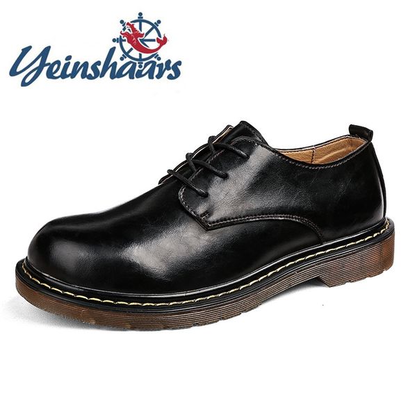 2020 new arrival lace-up low flat men boots bureau outdoor wear resistent men safety oxford shoes fashion roupas masculina, Black
2020 new arrival lace-up low flat men boots bureau outdoor wear resistent men safety oxford shoes fashion roupas masculina, Black