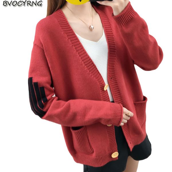sweater coat female 2019 new spring and autumn women loose sweaters v-neck single-breasted short knit cardigan jacket a1166, White;black
sweater coat female 2019 new spring and autumn women loose sweaters v-neck single-breasted short knit cardigan jacket a1166, White;black