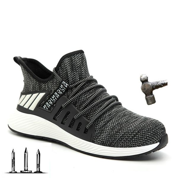2019 fashion new arrival ultra-light steel toe cap men boots safety shoes work sneakers breathable outdoor shoe plus size 47 48, Black
2019 fashion new arrival ultra-light steel toe cap men boots safety shoes work sneakers breathable outdoor shoe plus size 47 48, Black