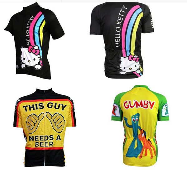 wholesale-2015 new women/men novelty cartoon cycling jersey cheshire cat we can do it cycling this guy need a beer cycling jersey, Black;red
wholesale-2015 new women/men novelty cartoon cycling jersey cheshire cat we can do it cycling this guy need a beer cycling jersey, Black;red