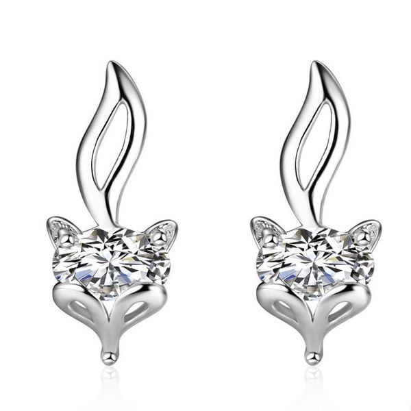 exquisite silver stud earrings cute fox gold plated silver earring girls cuff ear jewelry gift screw back wholesale fox earrings, Golden;silver
exquisite silver stud earrings cute fox gold plated silver earring girls cuff ear jewelry gift screw back wholesale fox earrings, Golden;silver