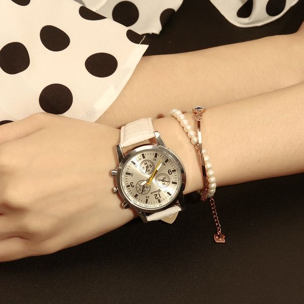 modiya brand popular geneva three-eye six-needle women's watches fashion casual alloy wrist watch japanese korean clock, Slivery;brown
modiya brand popular geneva three-eye six-needle women's watches fashion casual alloy wrist watch japanese korean clock, Slivery;brown
