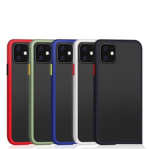 for apple iphone 11 pro max xs max xr 8 plus x 7p 8p silicone cases matte transparent combat color shell cell phone cases wholesalev
for apple iphone 11 pro max xs max xr 8 plus x 7p 8p silicone cases matte transparent combat color shell cell phone cases wholesalev