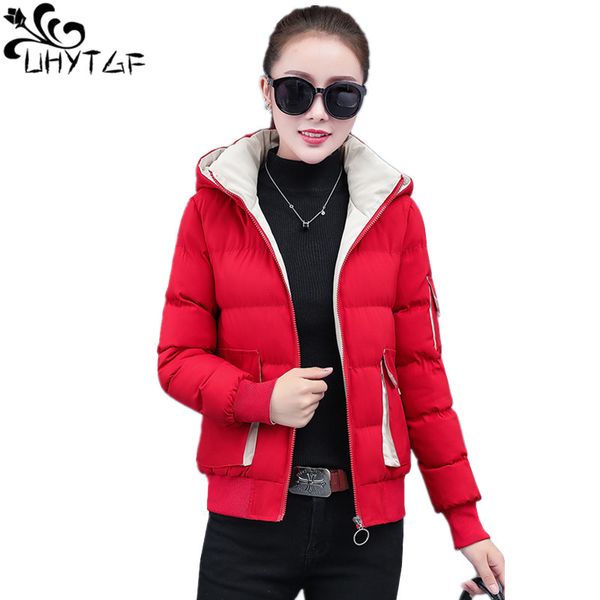 women's down & parkas uhytgf women parka warm coat plus size female clothes cotton jacket winter short coats x742, Black
women's down & parkas uhytgf women parka warm coat plus size female clothes cotton jacket winter short coats x742, Black
