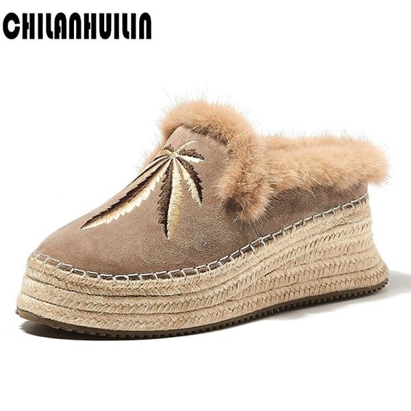warm leather fur classic spring autumn dress shoe fashion wedge suede leather high heels party shoes woman pumps casual mules, Black
warm leather fur classic spring autumn dress shoe fashion wedge suede leather high heels party shoes woman pumps casual mules, Black