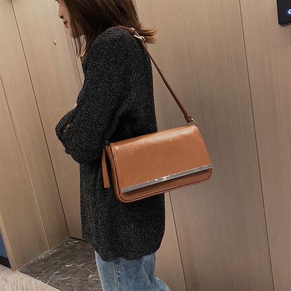 2020 new ladies crossbody bag korean fashion casual simple solid color retro clamshell shoulder small square bag women's
2020 new ladies crossbody bag korean fashion casual simple solid color retro clamshell shoulder small square bag women's