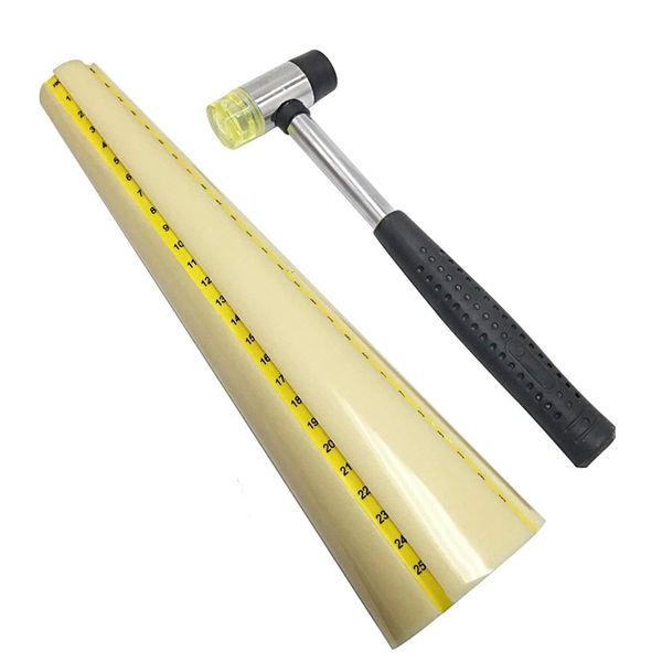 shaping bangle mandrel with jewelry hammer jeweler's hammer bangle size measure bracelet sizer gauge
shaping bangle mandrel with jewelry hammer jeweler's hammer bangle size measure bracelet sizer gauge