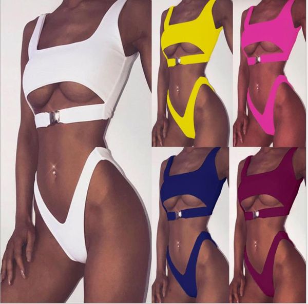 bikini pure 6-color button bikini split swimsuit
bikini pure 6-color button bikini split swimsuit