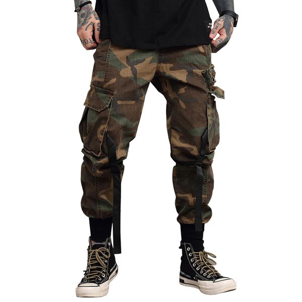 zipper side pockets retro camouflage cargo harem pants men 2020 new hip hop joggers pants streetwear fashion sweatpants trousers, Black
zipper side pockets retro camouflage cargo harem pants men 2020 new hip hop joggers pants streetwear fashion sweatpants trousers, Black