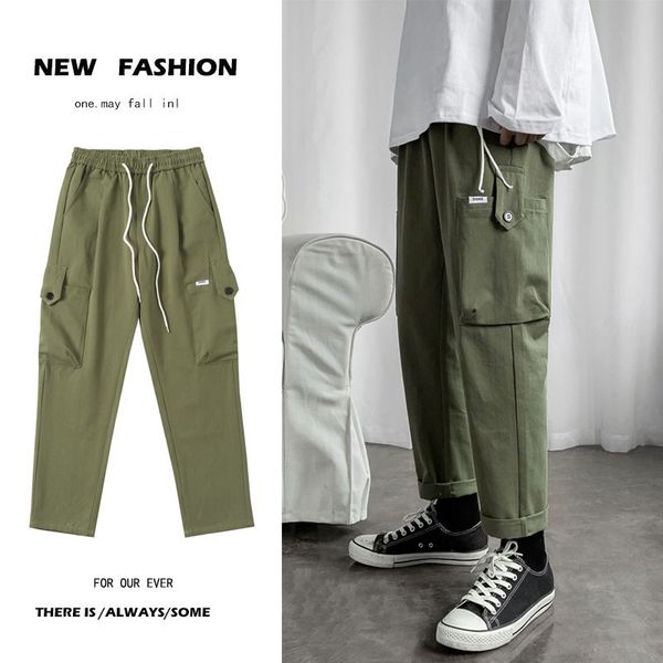 men's pants 2021 fashion cargo casual pure cotton straight streetwear hip hop style trousers black/green sweatpants m-3xl
men's pants 2021 fashion cargo casual pure cotton straight streetwear hip hop style trousers black/green sweatpants m-3xl