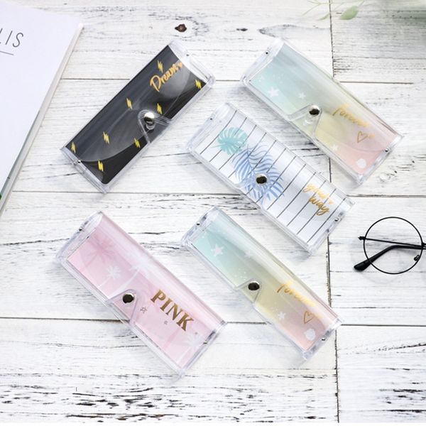 bao bao cartoon smiling face transparent pvc push button portable student myopia case case myopia glasses box glasses box
bao bao cartoon smiling face transparent pvc push button portable student myopia case case myopia glasses box glasses box