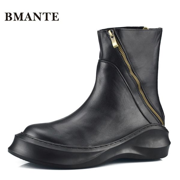 real leather brand fashion male casual highshoe tall footwear high thick sole tide platform harajuku flat boot men, Black
real leather brand fashion male casual highshoe tall footwear high thick sole tide platform harajuku flat boot men, Black