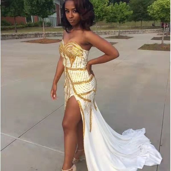 prom dresses long sweetheart gold appliques glitter sequined zipper back split front long chiffon floor length formal evening, White;black
prom dresses long sweetheart gold appliques glitter sequined zipper back split front long chiffon floor length formal evening, White;black