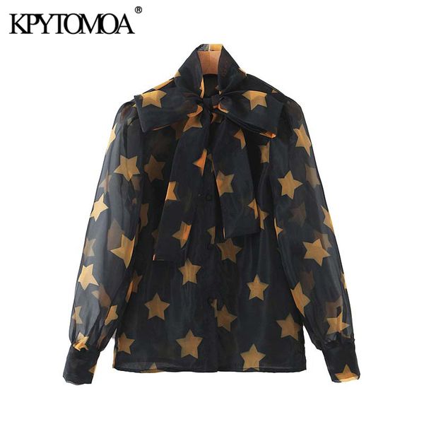 vintage stylish star print orangza blouses women 2019 fashion bow tie collar long sleeve female shirts chic, White
vintage stylish star print orangza blouses women 2019 fashion bow tie collar long sleeve female shirts chic, White