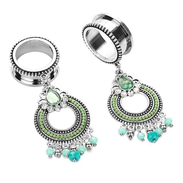 popular bohemian ear gauge piercing plug tunnel 6mm-16mm rhinestone expander premium 316l stainless steel, Slivery;golden
popular bohemian ear gauge piercing plug tunnel 6mm-16mm rhinestone expander premium 316l stainless steel, Slivery;golden