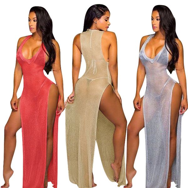 1 piece beach europe and america multicolor perspective long dress slim beach skirt bikini shawl swimsuit
1 piece beach europe and america multicolor perspective long dress slim beach skirt bikini shawl swimsuit