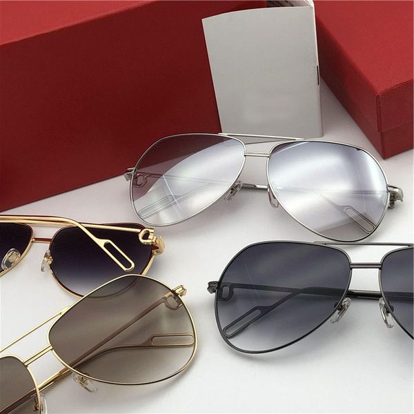 wholesale-new fashion men sunglasses pilot frame 0110 design men fashion metal frame design with case, White;black
wholesale-new fashion men sunglasses pilot frame 0110 design men fashion metal frame design with case, White;black