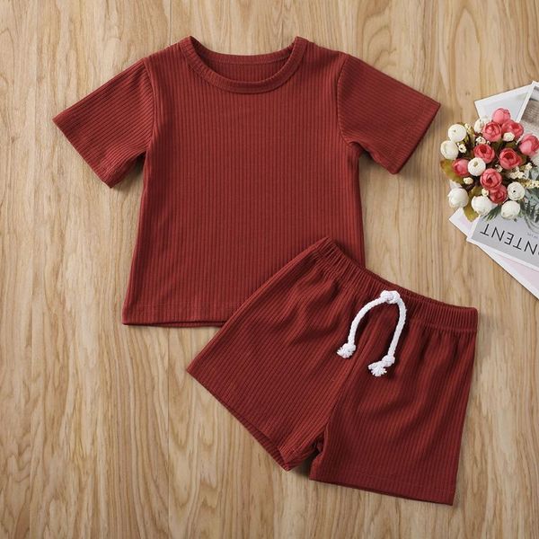 summer toddler baby boys girls soft shorts sleeve solid print +shorts outfits set girl clothes kids clothes w10, White
summer toddler baby boys girls soft shorts sleeve solid print +shorts outfits set girl clothes kids clothes w10, White