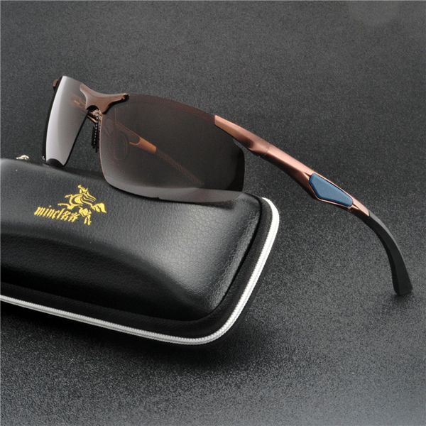 men polarized sunglasses male aluminum magnesium hd polarized rimless sun glasses for men driving outdoor sports shades fml, White;black
men polarized sunglasses male aluminum magnesium hd polarized rimless sun glasses for men driving outdoor sports shades fml, White;black