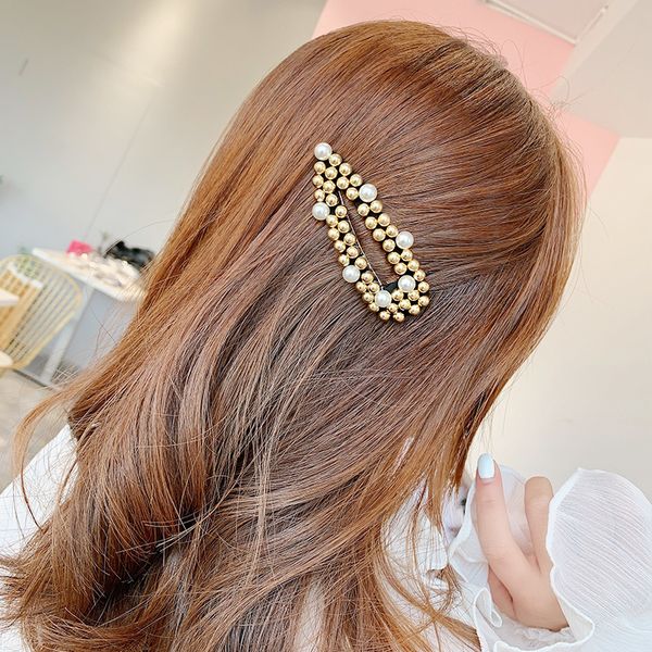 2019 new fashion women girls silver gold pearl barrettes hair clips elegant headband hairband hairpins headwear hair accessories, Black;brown
2019 new fashion women girls silver gold pearl barrettes hair clips elegant headband hairband hairpins headwear hair accessories, Black;brown