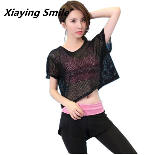 xiaying улыбка женщины дышащий общий спорт бег set йога summer quick dry gym фитнес йога установить тренировки спортивной костюм 
xiaying улыбка женщины дышащий общий спорт бег set йога summer quick dry gym фитнес йога установить тренировки спортивной костюм
