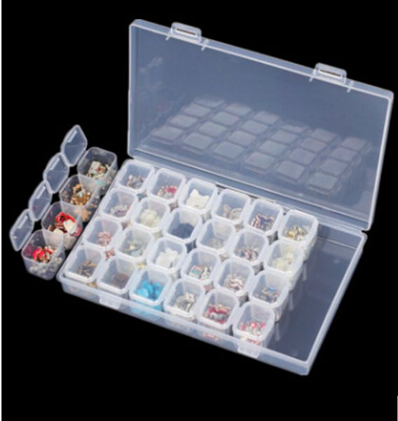 28 slots adjustable plastic storage box transparent storage box for jewelry diamond bead earring clear organizer
28 slots adjustable plastic storage box transparent storage box for jewelry diamond bead earring clear organizer