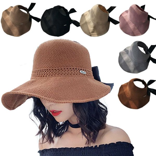 summer floppy straw bucket hat women wide brim beach hat ladies sun foldable cap hats bow holiday accessories, Blue;gray
summer floppy straw bucket hat women wide brim beach hat ladies sun foldable cap hats bow holiday accessories, Blue;gray